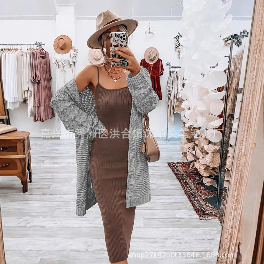 European American Knitwear Women Cardigan Long Sweater - Image 10