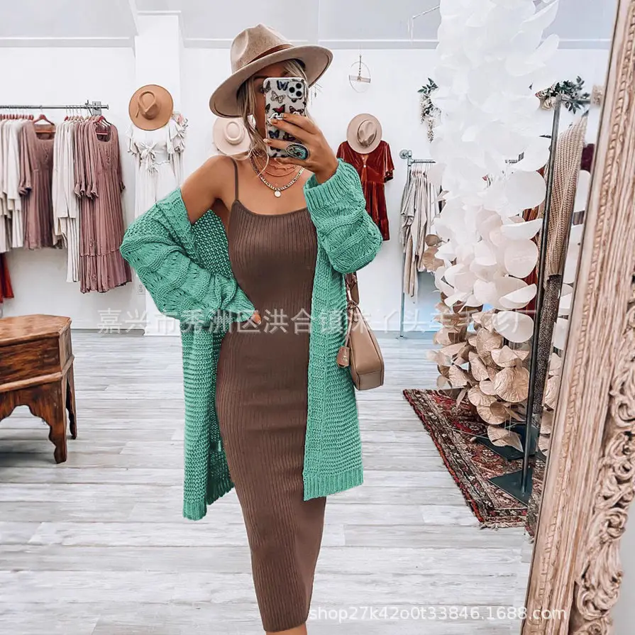 European American Knitwear Women Cardigan Long Sweater - Image 11