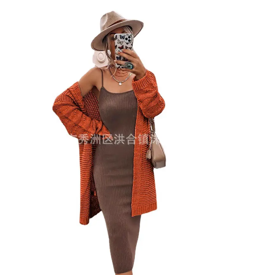 European American Knitwear Women Cardigan Long Sweater - Image 13