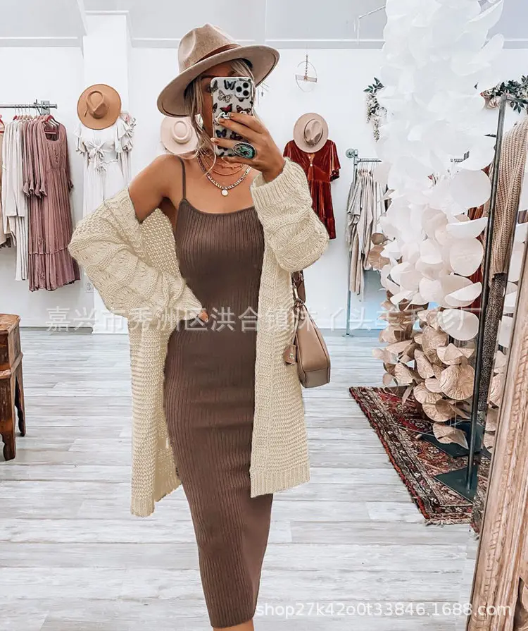 European American Knitwear Women Cardigan Long Sweater - Image 4