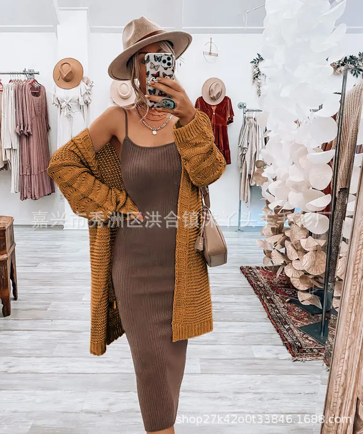 European American Knitwear Women Cardigan Long Sweater - Image 8