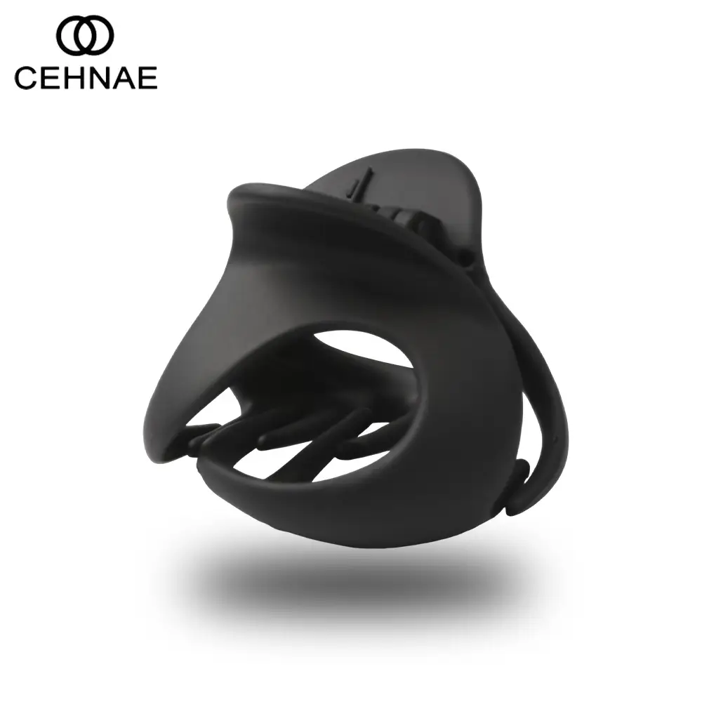 New Hollow Grip Clip Matte Texture Large Hair Clip - Image 13