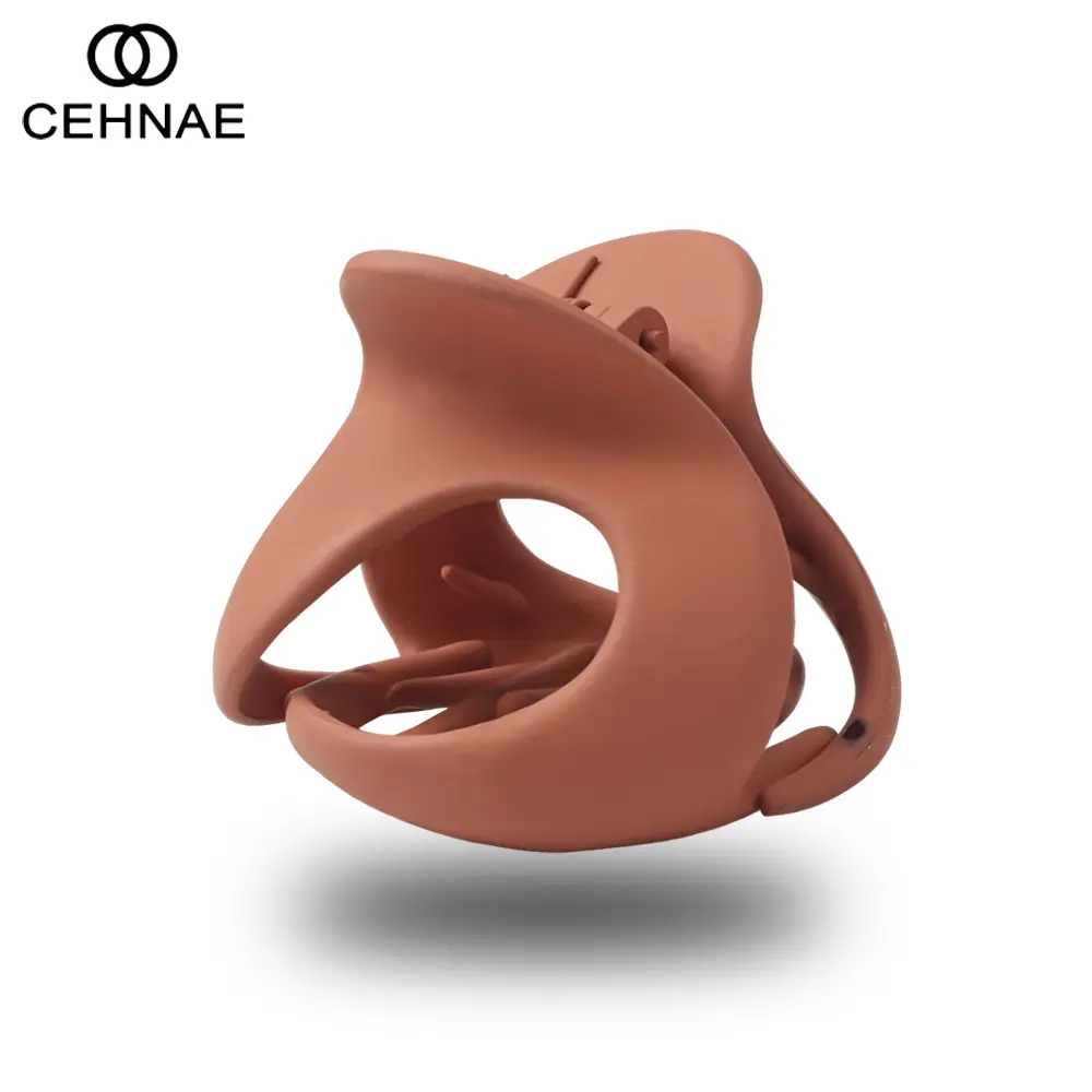 New Hollow Grip Clip Matte Texture Large Hair Clip - Image 15