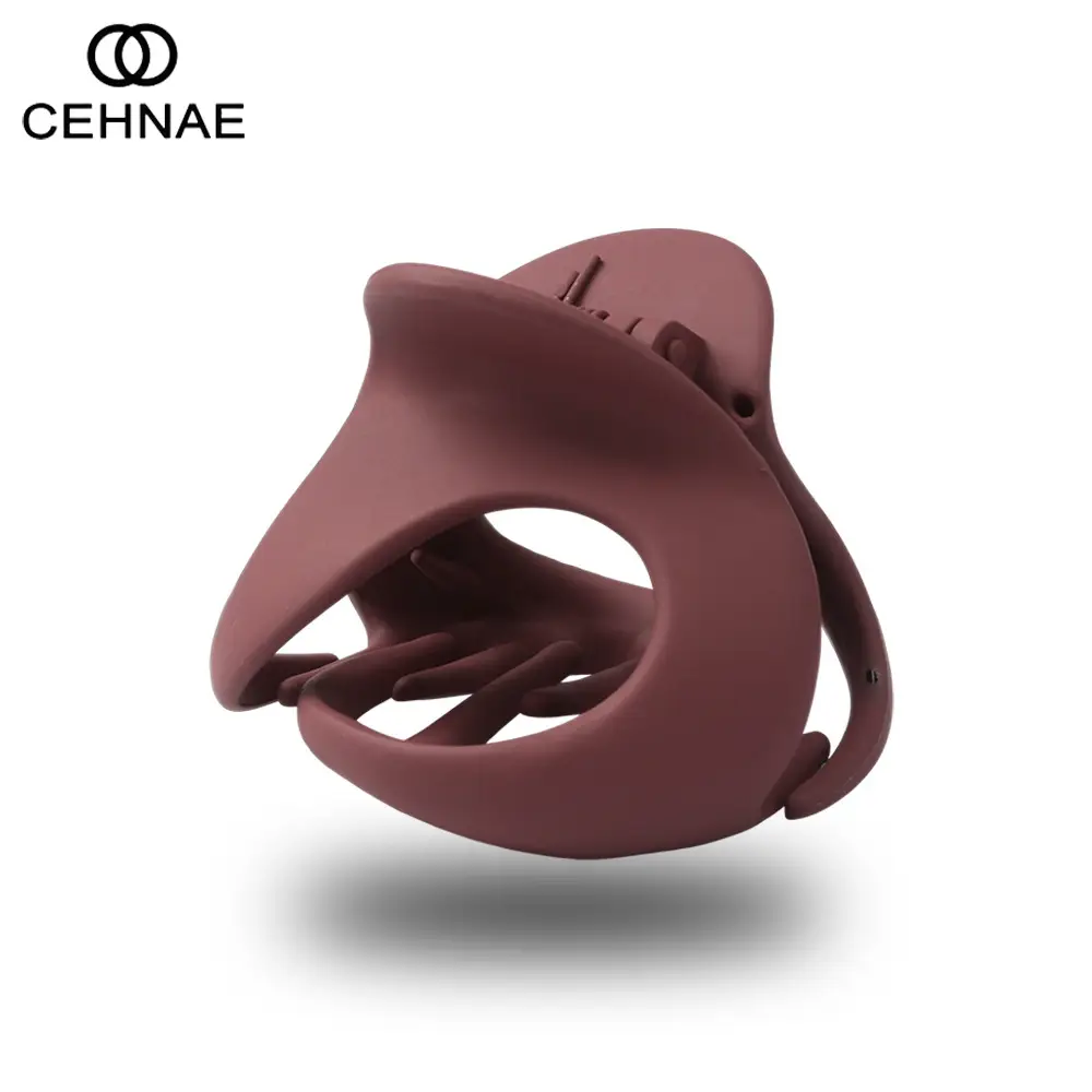New Hollow Grip Clip Matte Texture Large Hair Clip - Image 16