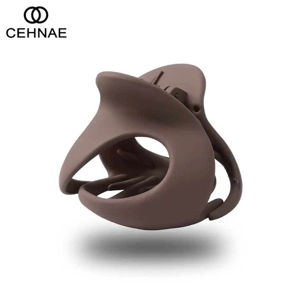 New Hollow Grip Clip Matte Texture Large Hair Clip - Image 17