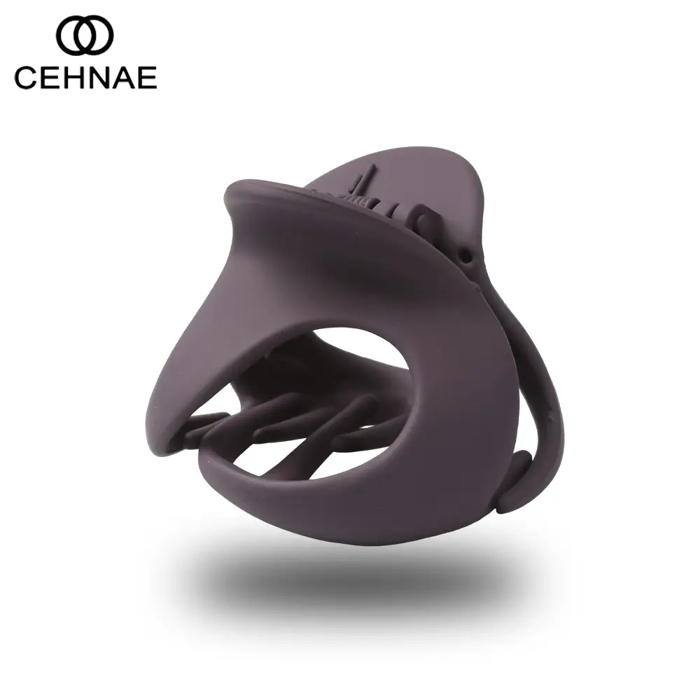 New Hollow Grip Clip Matte Texture Large Hair Clip - Image 18