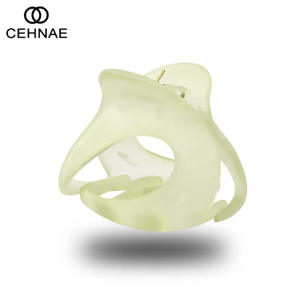 New Hollow Grip Clip Matte Texture Large Hair Clip - Image 19