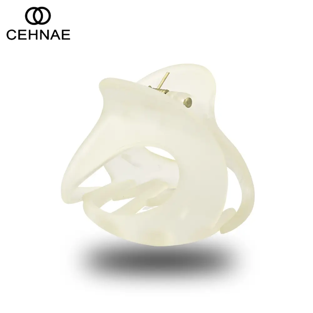 New Hollow Grip Clip Matte Texture Large Hair Clip - Image 21