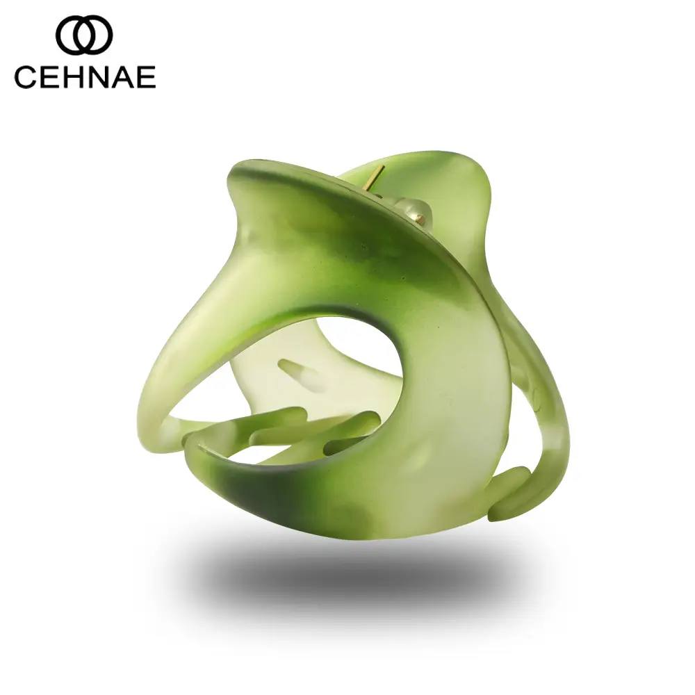 New Hollow Grip Clip Matte Texture Large Hair Clip - Image 23