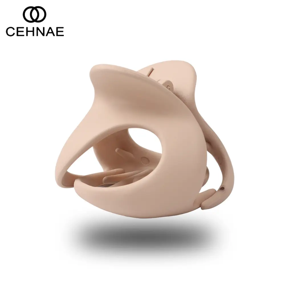 New Hollow Grip Clip Matte Texture Large Hair Clip - Image 25