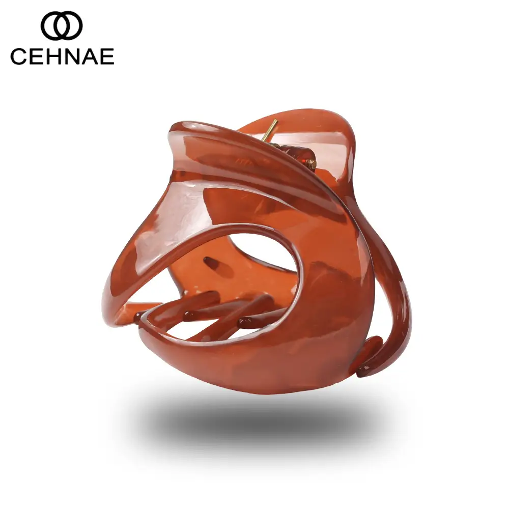 New Hollow Grip Clip Matte Texture Large Hair Clip - Image 27