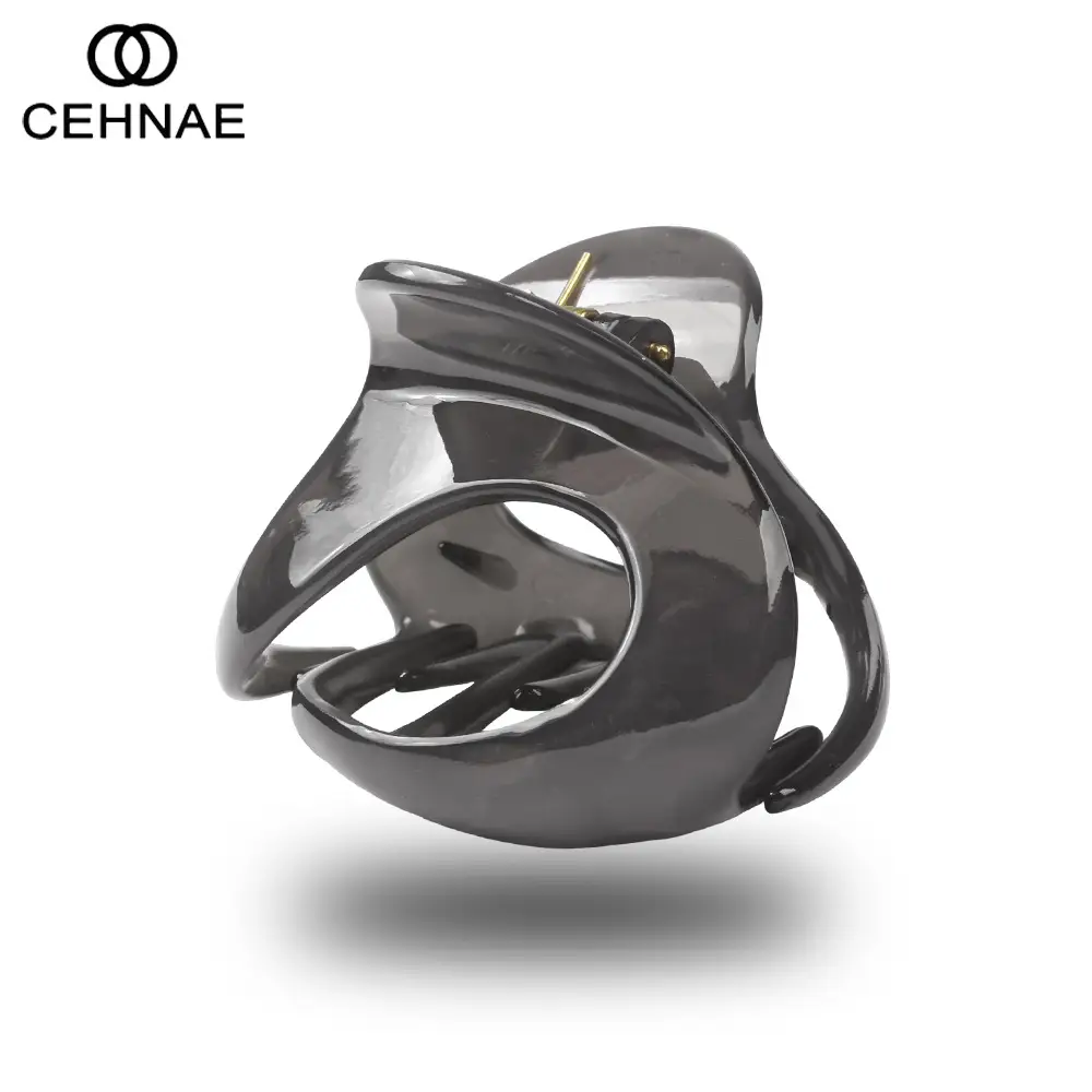 New Hollow Grip Clip Matte Texture Large Hair Clip - Image 28