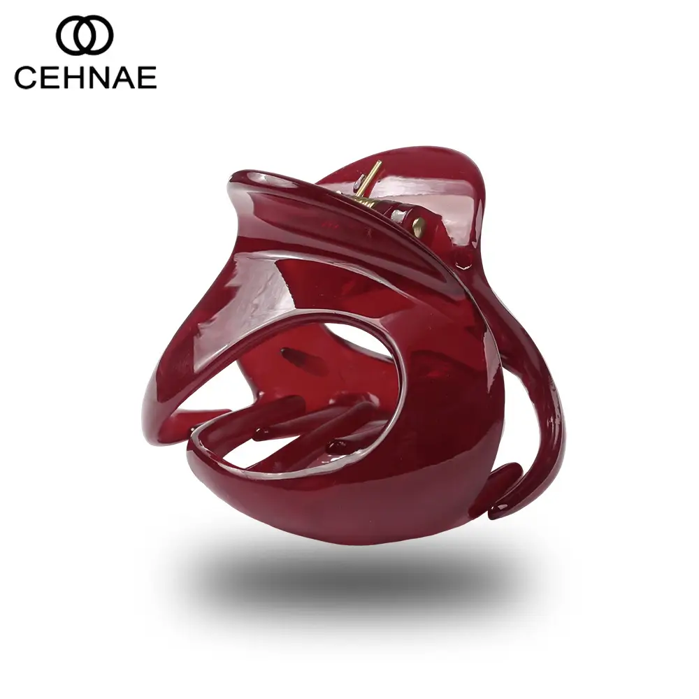 New Hollow Grip Clip Matte Texture Large Hair Clip - Image 29