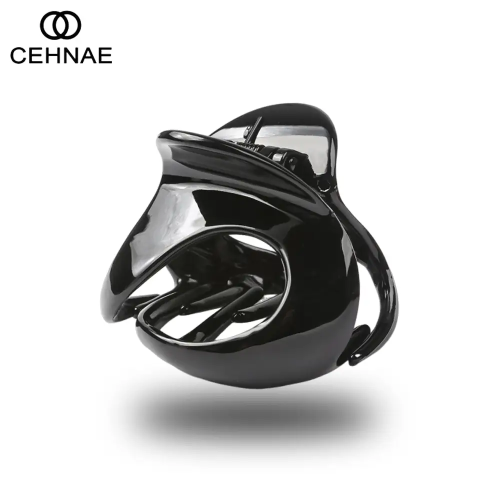 New Hollow Grip Clip Matte Texture Large Hair Clip - Image 3