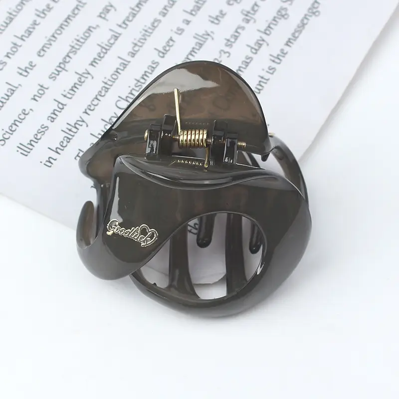 New Hollow Grip Clip Matte Texture Large Hair Clip - Image 34