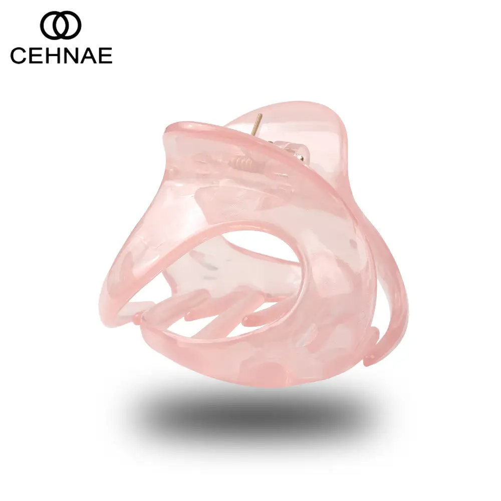 New Hollow Grip Clip Matte Texture Large Hair Clip - Image 4
