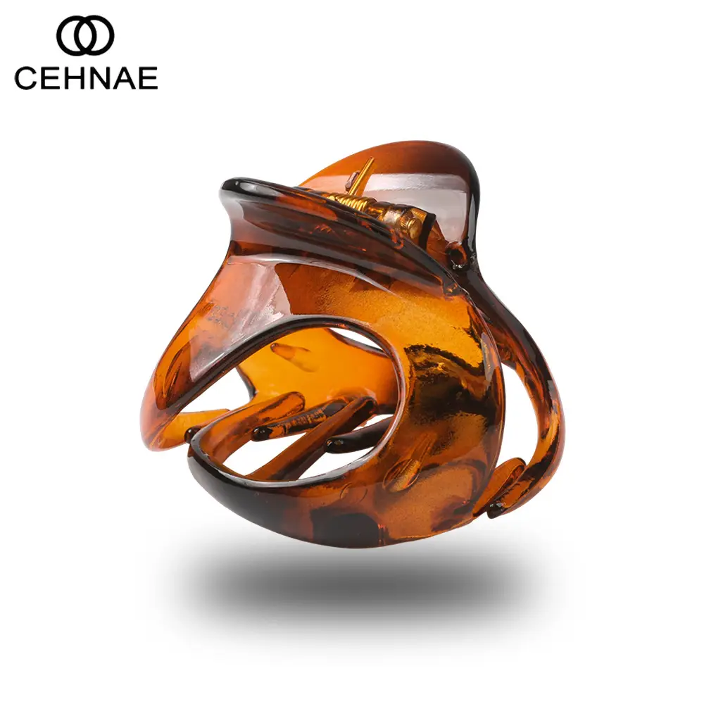 New Hollow Grip Clip Matte Texture Large Hair Clip - Image 5