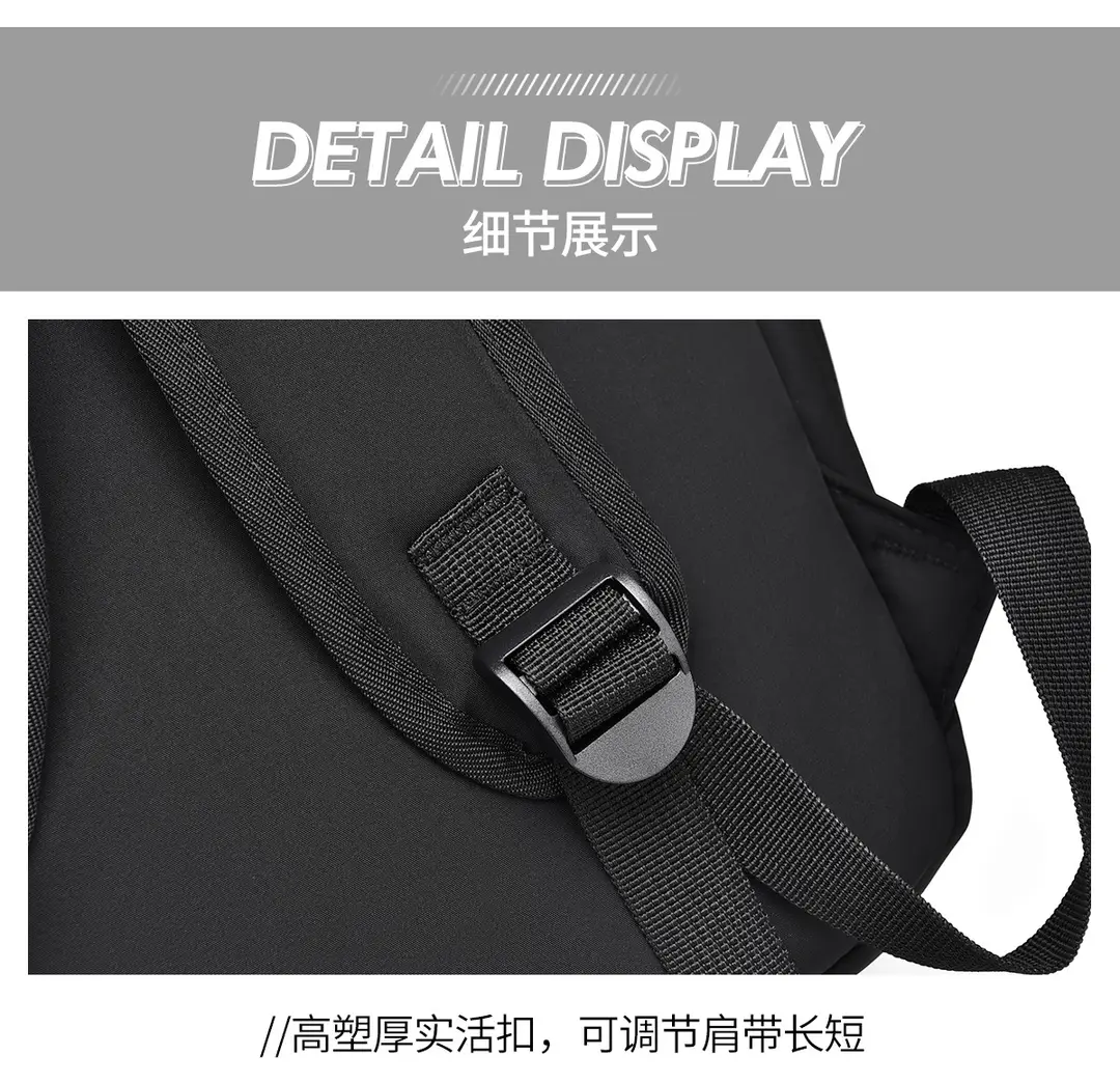 New backpack men and women with ins tide cool casual simple large capacity junior high school Senior high school bag a generation of hair — feature 40