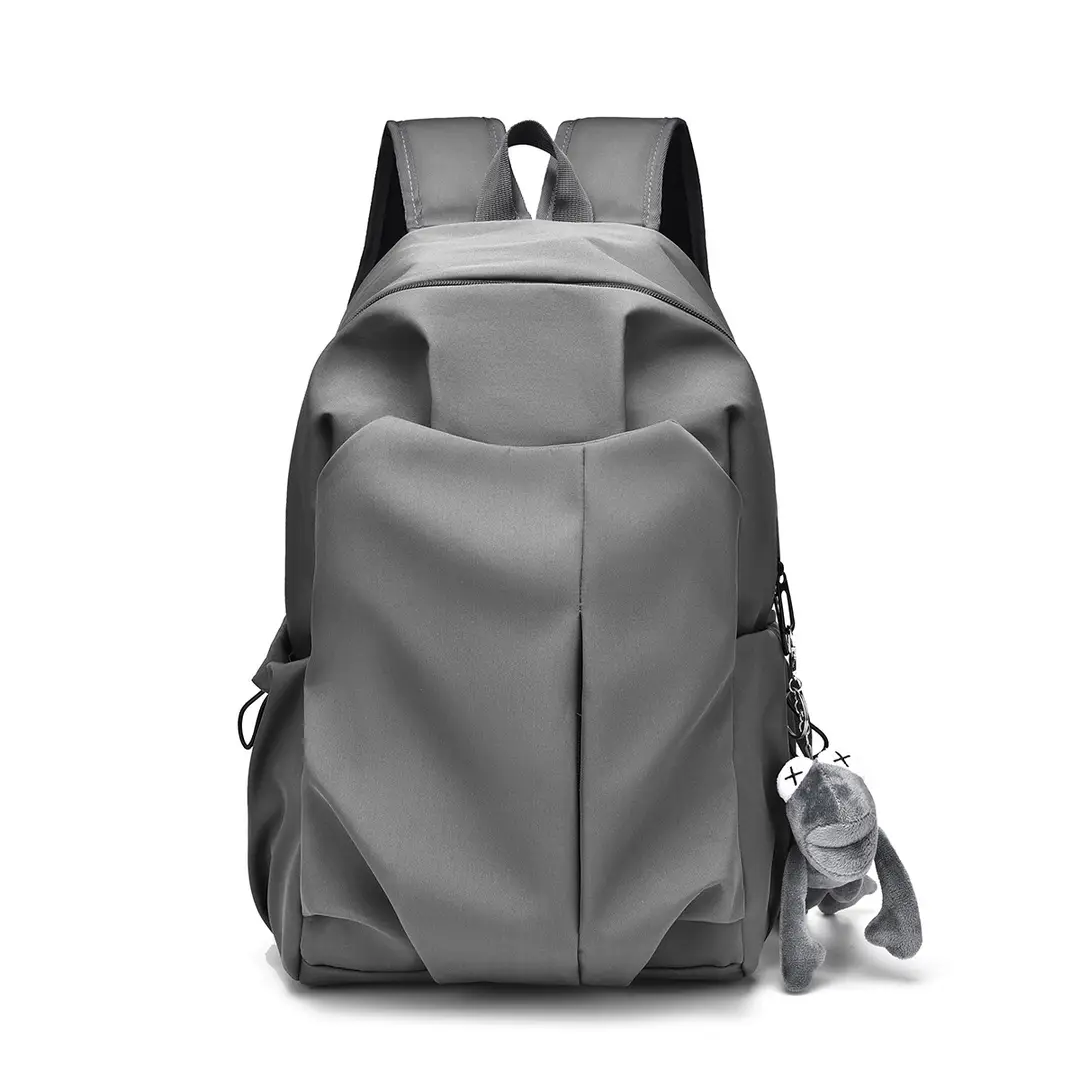 New backpack men and women with ins tide cool casual simple large capacity junior high school Senior high school bag a generation of hair - Image 3