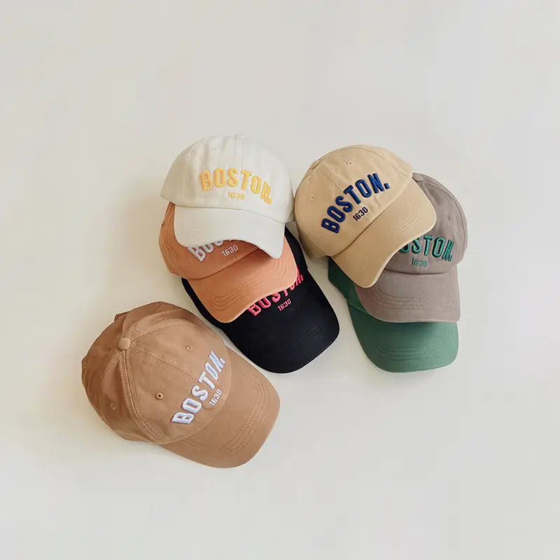 Boston 1620 Kids Baseball Caps Autumn Winter 2025 - Image 12