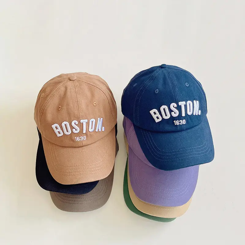 Boston 1620 Kids Baseball Caps Autumn Winter 2025 - Image 13