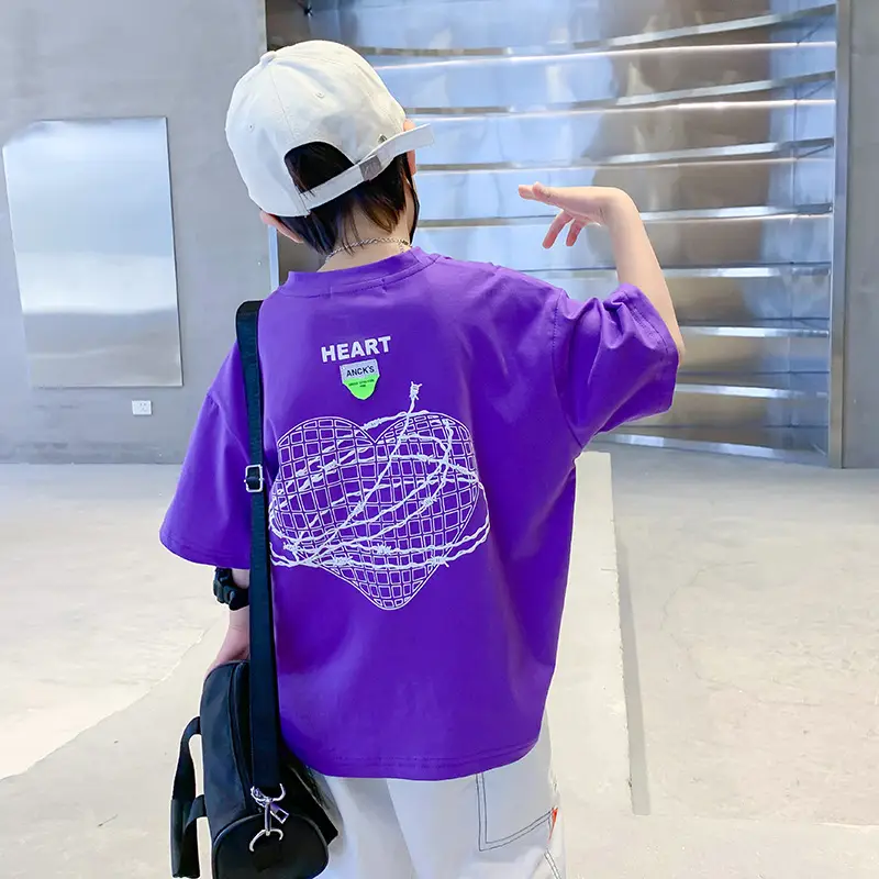 Children's Black T-Shirt Anothersky Cool Summer Wear - Image 6