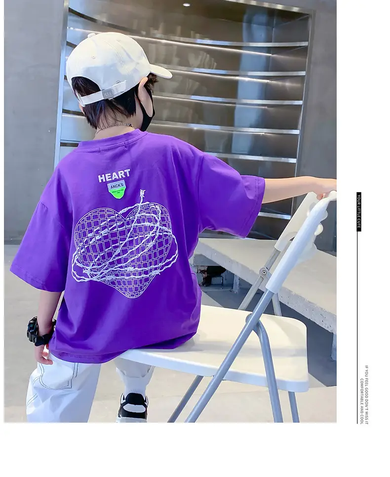 Children's Black T-Shirt Anothersky Cool Summer Wear — feature 14