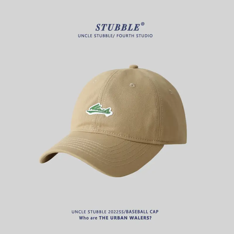 Men's Black Stubble Crocodile Cap with Sunshade - Image 3