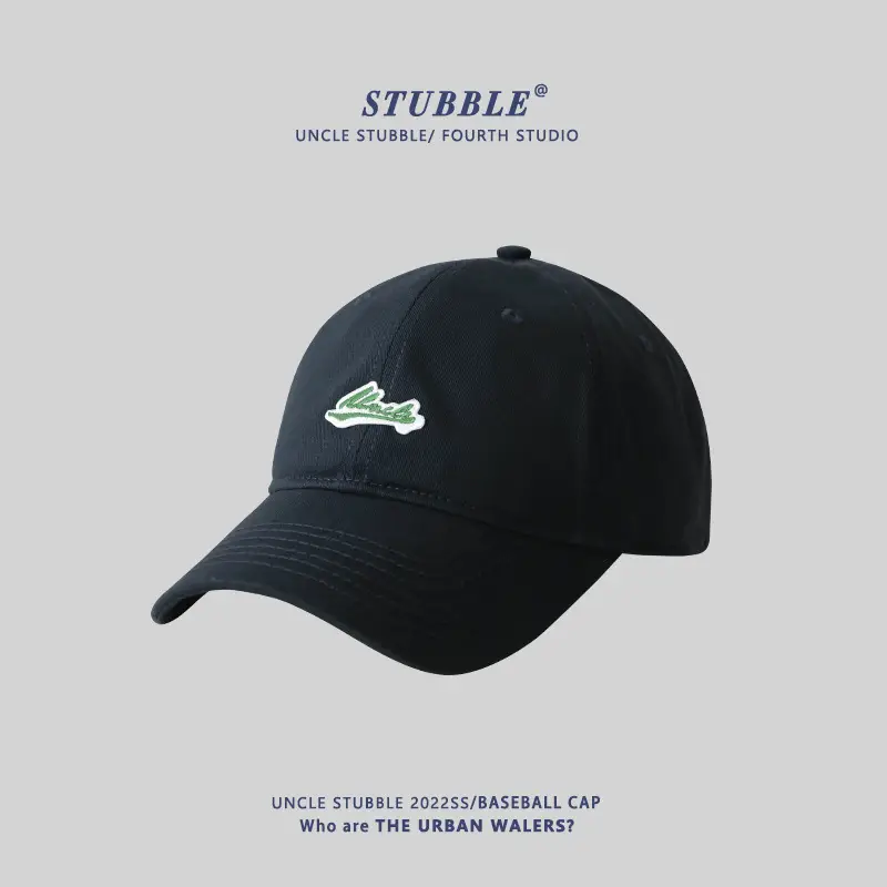 Men's Black Stubble Crocodile Cap with Sunshade - Image 6