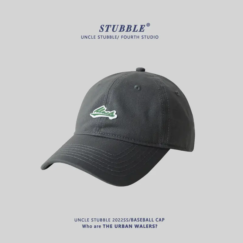 Men's Black Stubble Crocodile Cap with Sunshade - Image 7