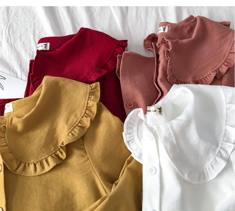 New Autumn Collar White Salt Shirt Women's Long Sleeve — feature 18