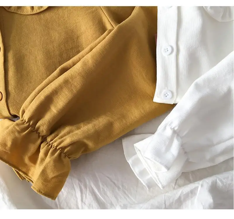 New Autumn Collar White Salt Shirt Women's Long Sleeve — feature 19