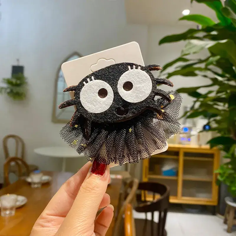Halloween Ghost Pumpkin Hairpin Clip for Girls