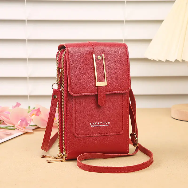 Blue Touch Screen Mobile Phone Crossbody Bag for Women — feature 16