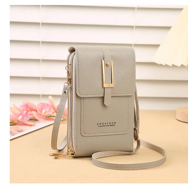 Blue Touch Screen Mobile Phone Crossbody Bag for Women — feature 18