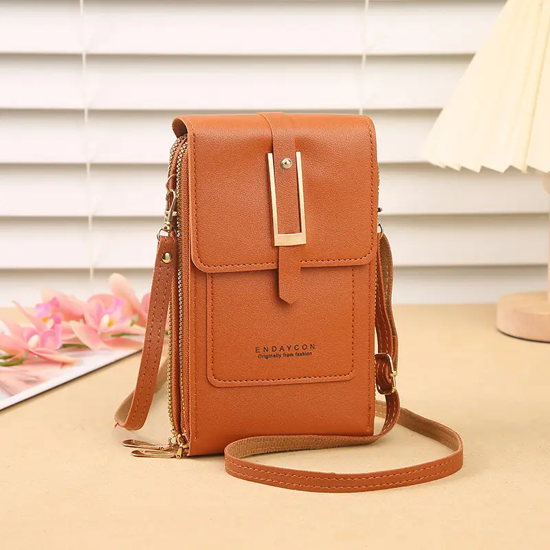 Blue Touch Screen Mobile Phone Crossbody Bag for Women — feature 22