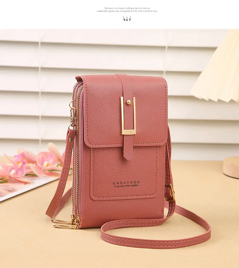Blue Touch Screen Mobile Phone Crossbody Bag for Women — feature 23