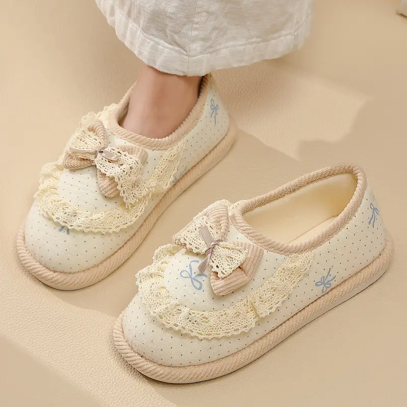 Pregnant Women's Confinement Shoes Bag with Spring and Summer Women's Summer Indoor Bedroom Non-Slip Floor Cotton Shoes Women's Summer Wholesale - Image 15