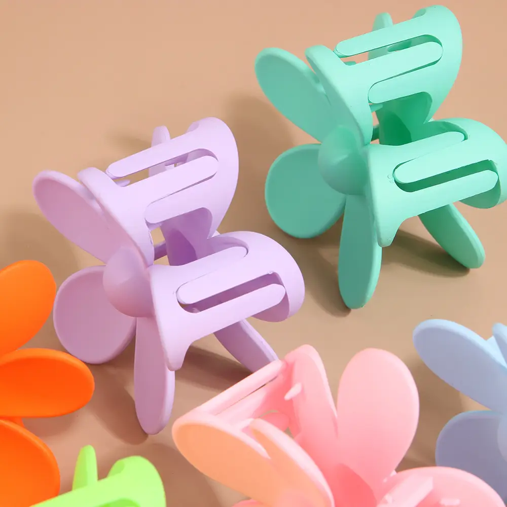 Guanyang Abs Hair Clip Flower Clip Set — feature 13