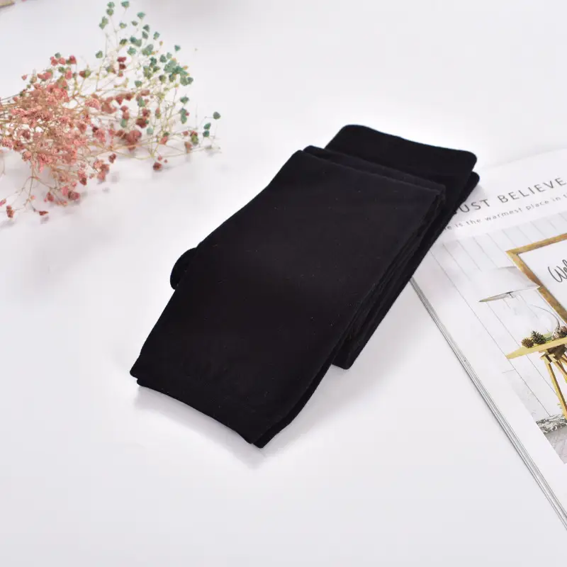 Women Grey Cotton Leggings Slimming One-Piece Spring Fall Wear — feature 9
