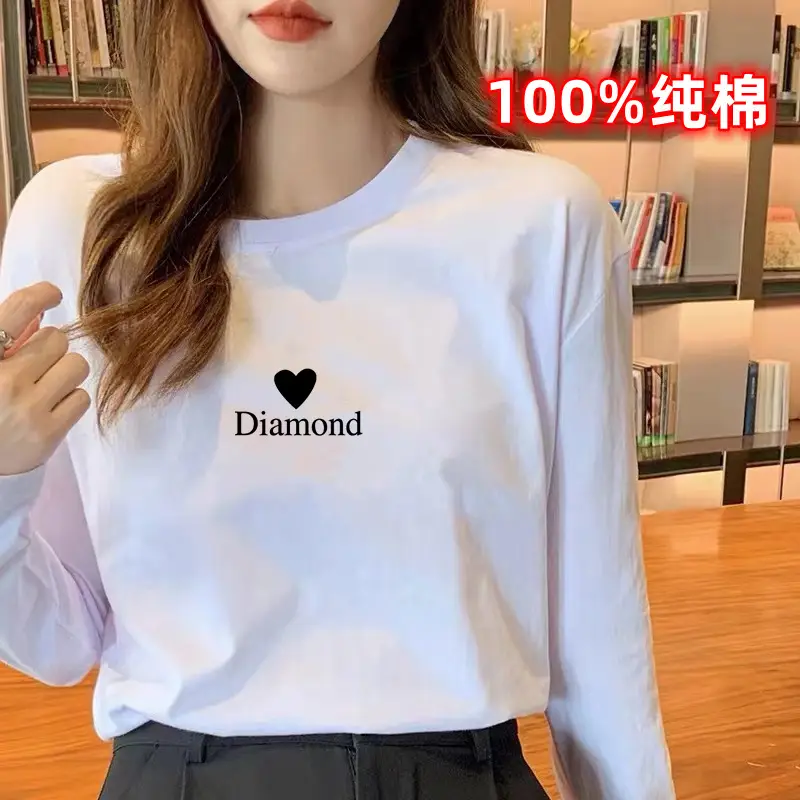 2026 Women Loose Cotton Top White Long Sleeve - Image 40