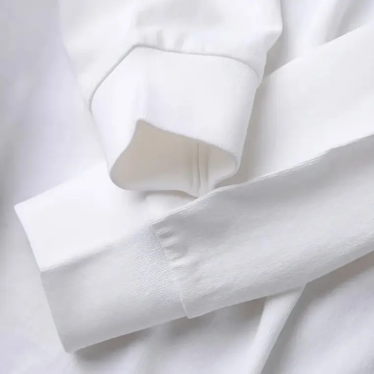 2026 Women Loose Cotton Top White Long Sleeve — feature 8
