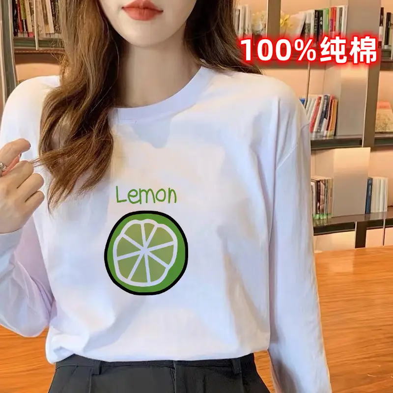2026 Women Loose Cotton Top White Long Sleeve - Image 13