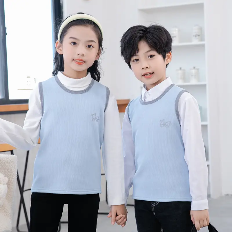 Children's Fleece Warm Vest Multi Color Medium to XL - Image 4