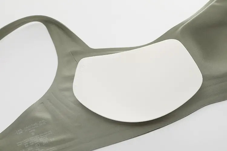 metwo French Style Small Square Collar One-character Collar Air bra without Steel Rings Thin Gathering Collapable Emulsion bra Underwear for Women — feature 5