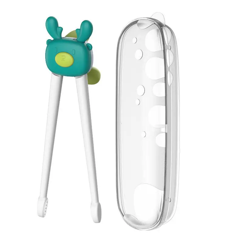 Baby Tiger Mouth Training Chopsticks for Kids 2-12 Years - Image 2
