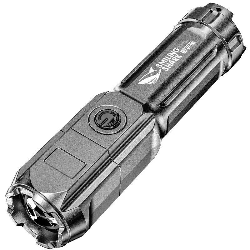 ABS Waterproof Focusing Flashlight for Outdoor Use