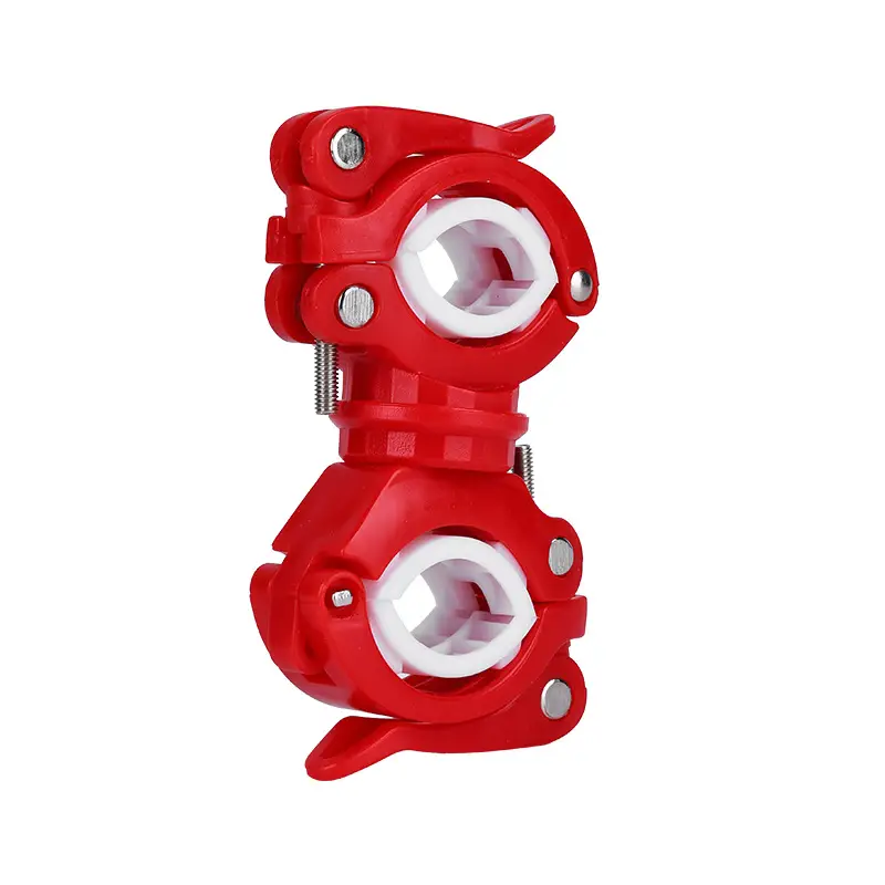 Bicycle Flashlight Lamp Clip Front Mount
