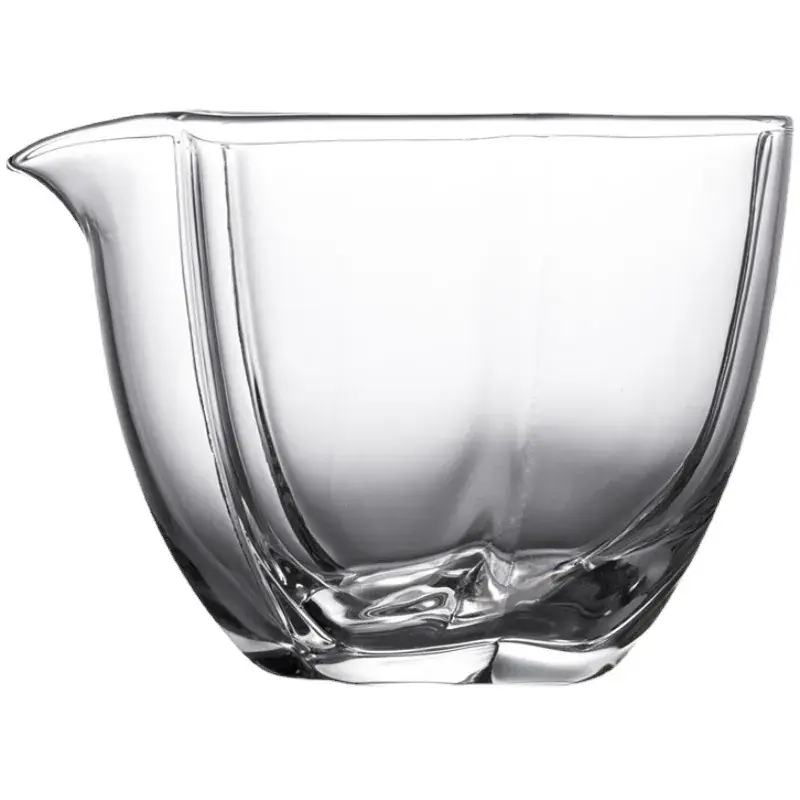 Japanese-style Fair Cup Petal Glass Tea Set 250ml - Image 7