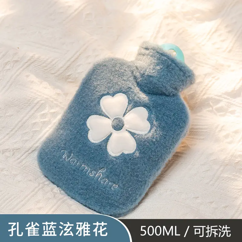 Plush Water-Filled Hot Water Bottle 500ML - Image 5